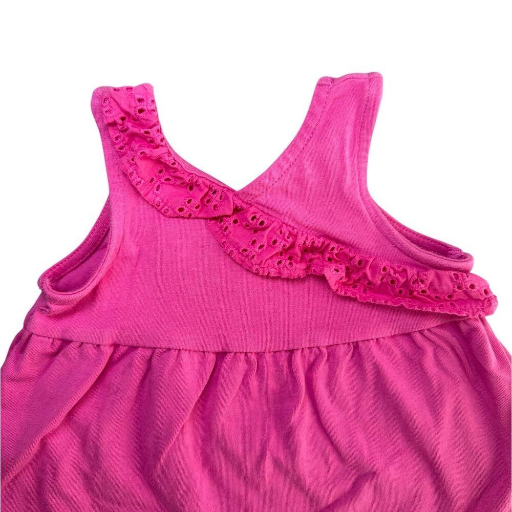 Carters Matching Outfit Baby Girl Summer Flowers Pink 6 Months - Picture 3 of 7